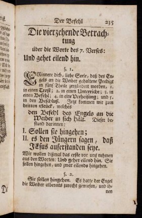 235-247, Die vierzehende Betrachtung