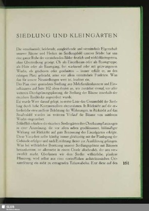 Siedlung Und Kleingärten