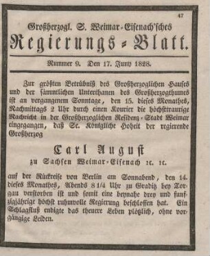 Nr. 9 : 17. Juny 1828