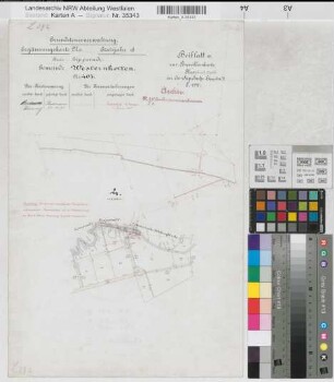 Lippstadt (Lippstadt), Separation Lippstadt, 13. Bbl. zu Brouillonkarte Flur 11