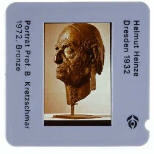 Heinze, Porträt Prof. B. Kretzschmar