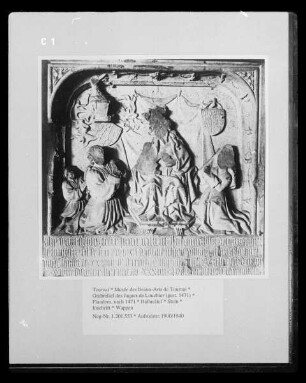 Grabrelief des Jaques de Louchier (gest. 1471)