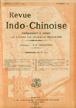 Lundi 11 Aout 1902. Numero 199