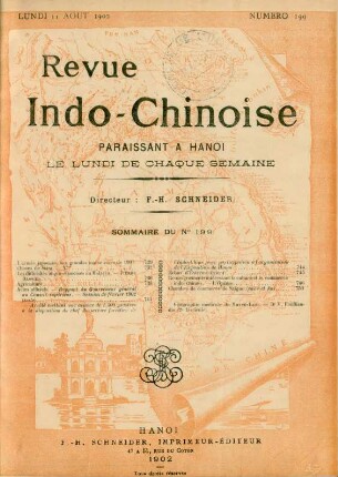 Lundi 11 Aout 1902. Numero 199