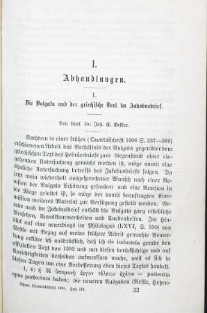329-339 Die Vulgata und der griechische Text im Jakobusbrief