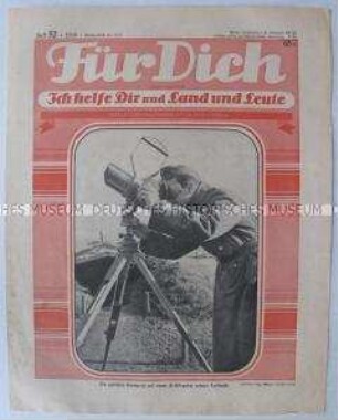 Unterhaltungszeitschrift "Für Dich" u.a. mit einem Jahresrückblick