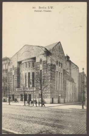 Ansichtskarte Hebbel-Theater an der Stresemannstraße