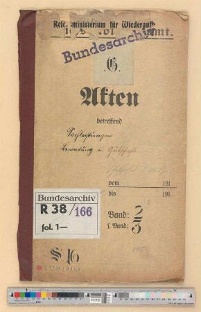 Bewertung und Gutschrift der deutschen Reparationssachleistungen an die ehemaligen Feindmächte: Bd. 2