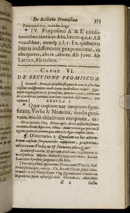 Caput VI. De Rectione Promiscua.