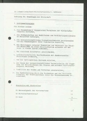 [Lehrgänge 01 bis 03]