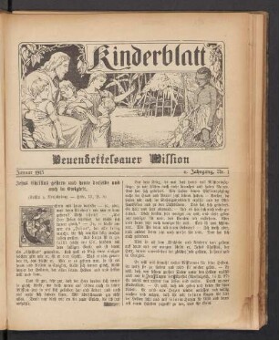 Januar 1915. Nr. 1
