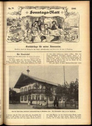 Ausgabe vom Sonntag, den 17. Juni 1906.