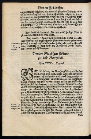 Das XXXV. Capitel.