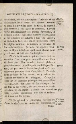 191-206, XI. - Reflexions.