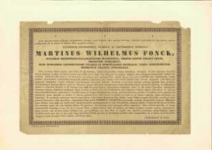 Fonck, Martinus Wilhelmus