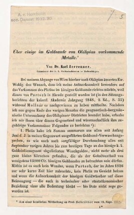 Notizzettel und Publikationsfragmente zur Metallurgie, zur Astronomie, zur Ozeanographie und zum Magnetismus