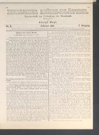 No. 6. Februar 1881