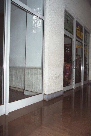 Dresden-Altstadt. Hauptbahnhof. Ladeneinbau