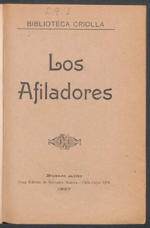 Los afiladores