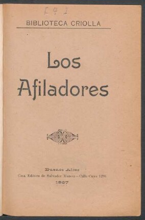 Los afiladores