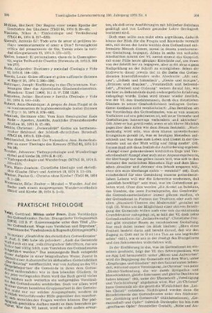 305-307 [Rezension] Voigt, Gottfried, Mitten unter ihnen