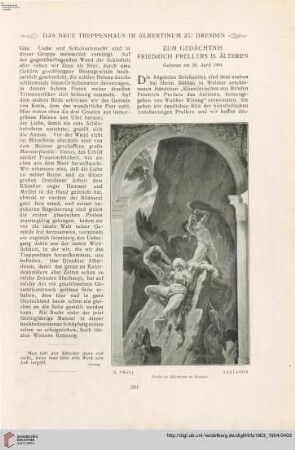 19: Zum Gedächtnis Friedrich Prellers d. Älteren : geboren am 25. April 1804