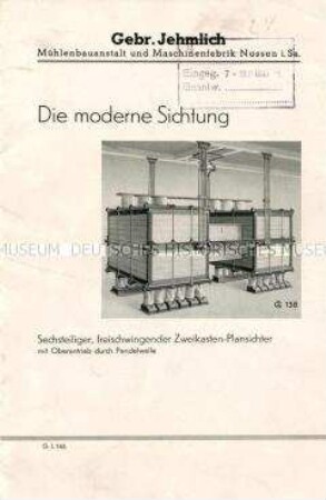 Die moderne Sichtung