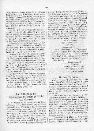Berliner Porträts