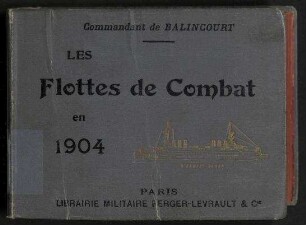 Les Flottes de Combat en 1904; Jg. 4