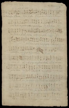 Coro 2do di Liuti (Canto 2).