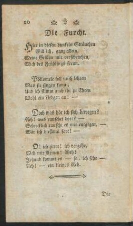 Die Furcht