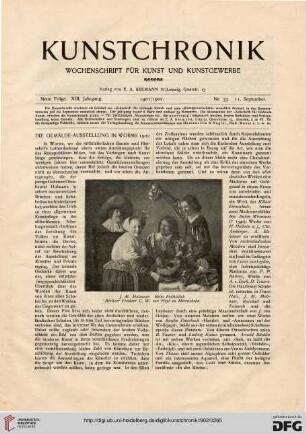 Die Gemälde-Ausstellung in Worms 1902