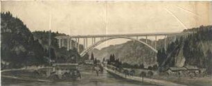 Bestelmeyer, German; bei Weyarn (Oberbayern); Mangfall-Brücke - Perspektive