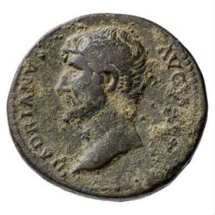 Münze, Dupondius, 134 - 138 n. Chr.