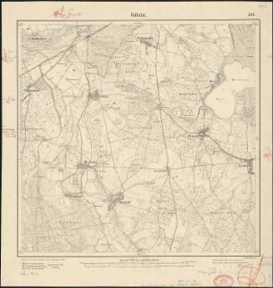Meßtischblatt 1971 : Göttin, 1883 : Göttin. - Aufn. 1882. - 1:25000. - [Berlin]: Reichsamt für Landesaufnahme, 1883. - 1 Kt.