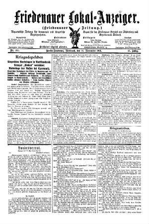 Nr. 265, 11.11.1914