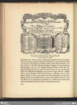 Plakat des Gasthofs "Zum Weidehof"