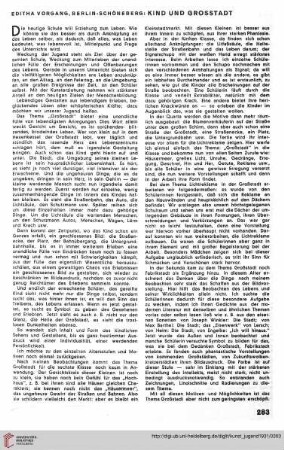 N.F. 11.1931: Kind und Grosstadt