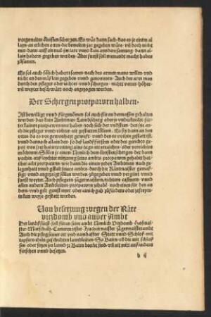 Der Schergen protpawrn halben.