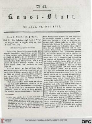 Nr. 41-50 (21. Mai – 20. Juni 1833)