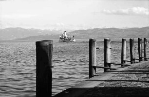 Langenargen: Mole, Hintergrund Schiff