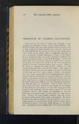 Prospects of Rubber Cultivation