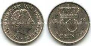 Niederlande, 10 Cent