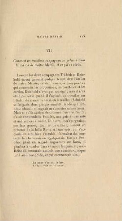 VII, Comment un troisieme compagnon