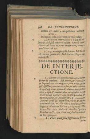 De Interiectione.