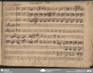 Cavatina: "Dove sei perche t'assoro"