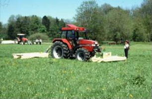 Fotografie: Futtererntetechnik, Mähwerk, Scheibenmähwerk, Frontmähwerk