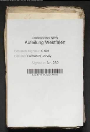 Militär Einquartierungen, Kontribution u.a. Schutzbriefe; Schadensaufstellungen (Stift, Brenkhausen, Thonenburg, Bruchhausen, Maygadessen, Godelheim, Höxter)