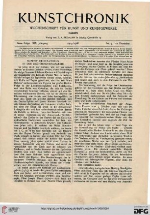 Heft 9 (20. Dezember 1907)