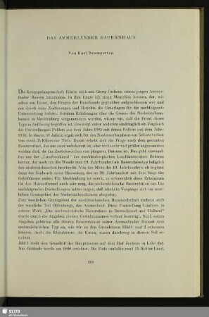 Das Ammerländer Bauernhaus
